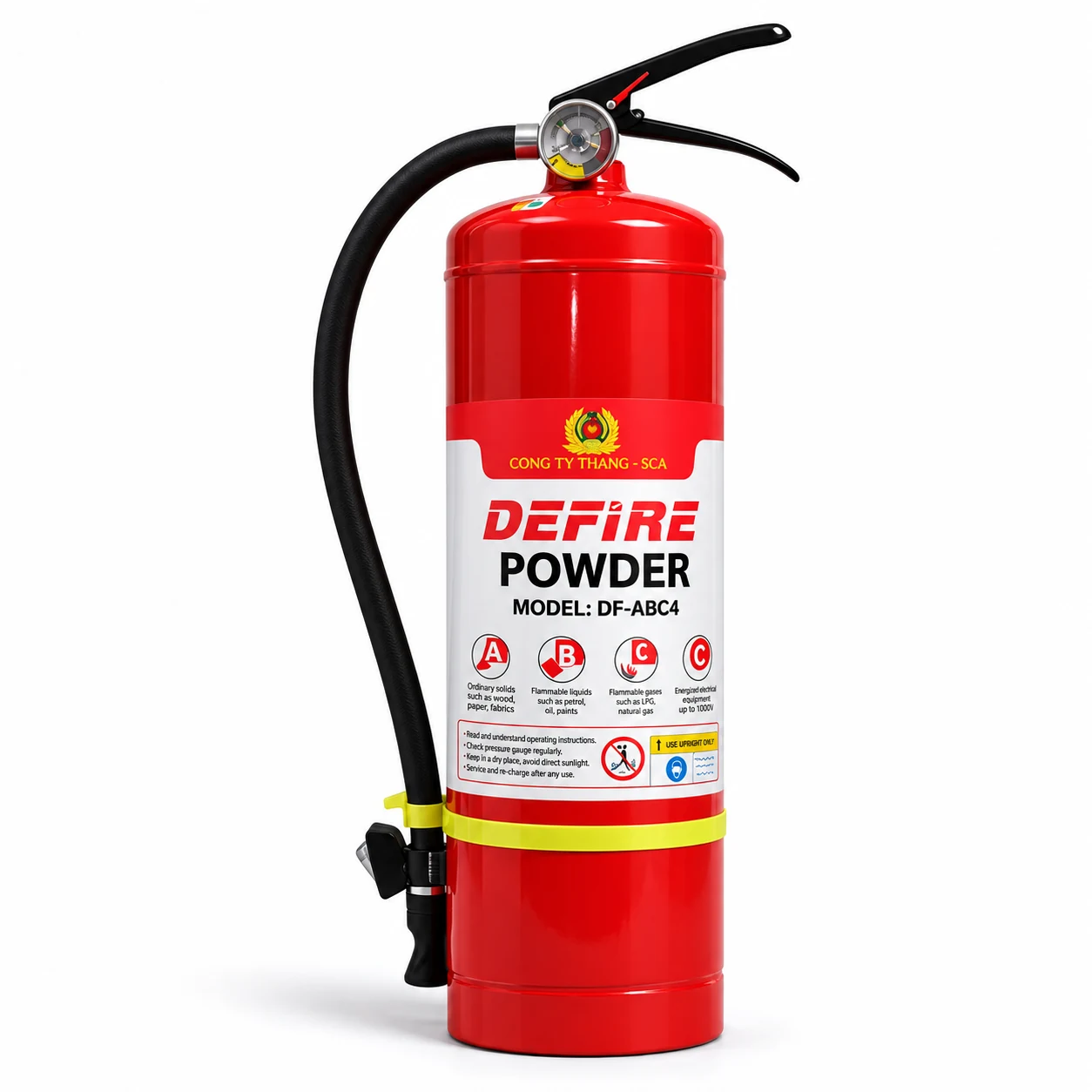Bình chữa cháy DeFire DF-ABC4