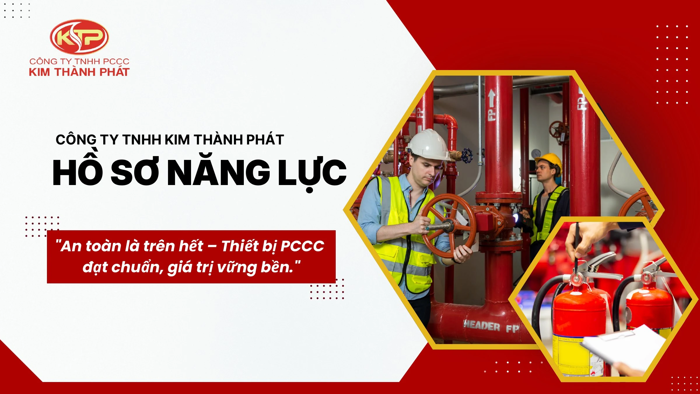 Bìa hồ sơ năng lực Kim Thành Phát