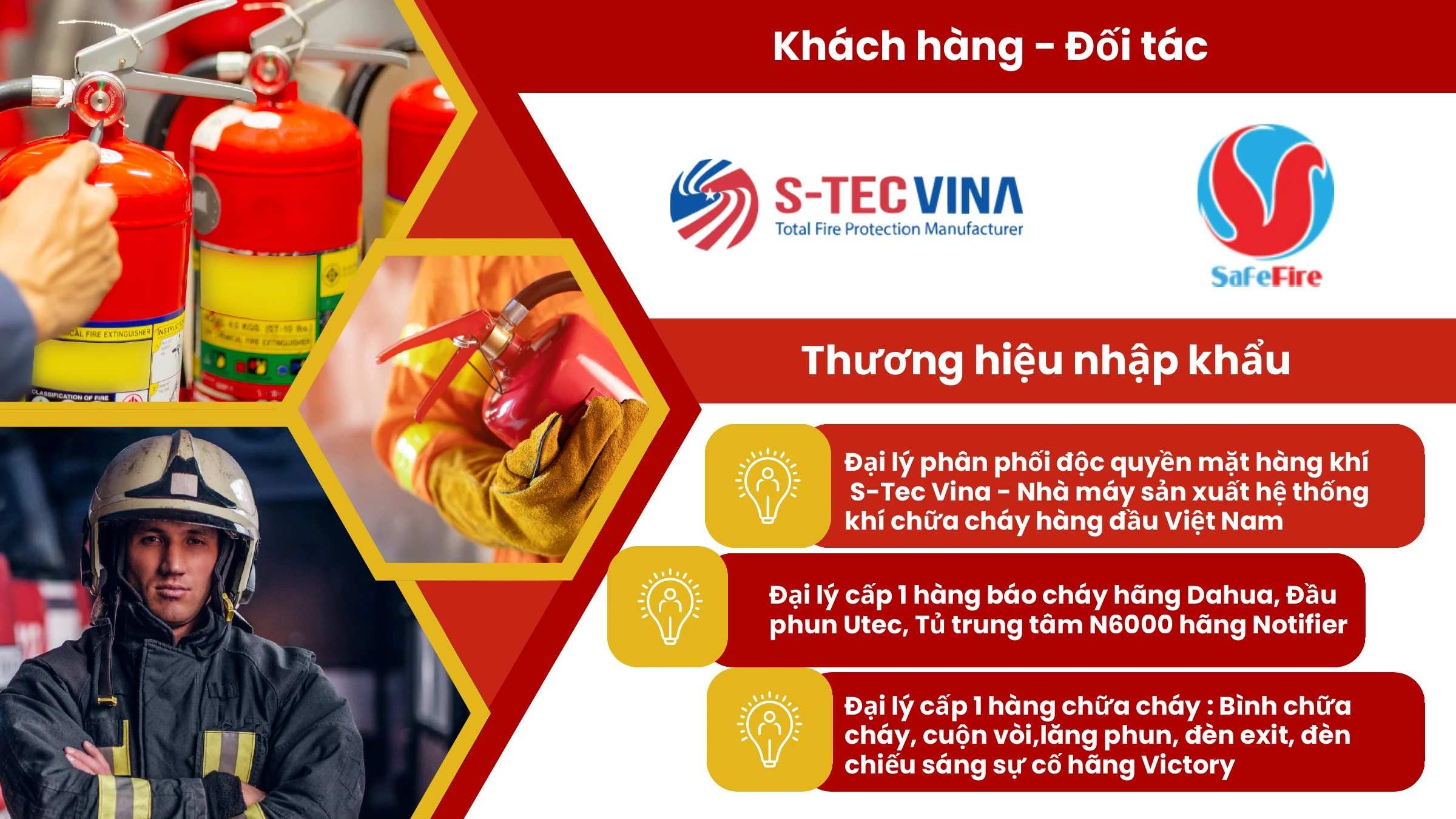 Khách hàng, đối tác và thương hiệu phân phối
