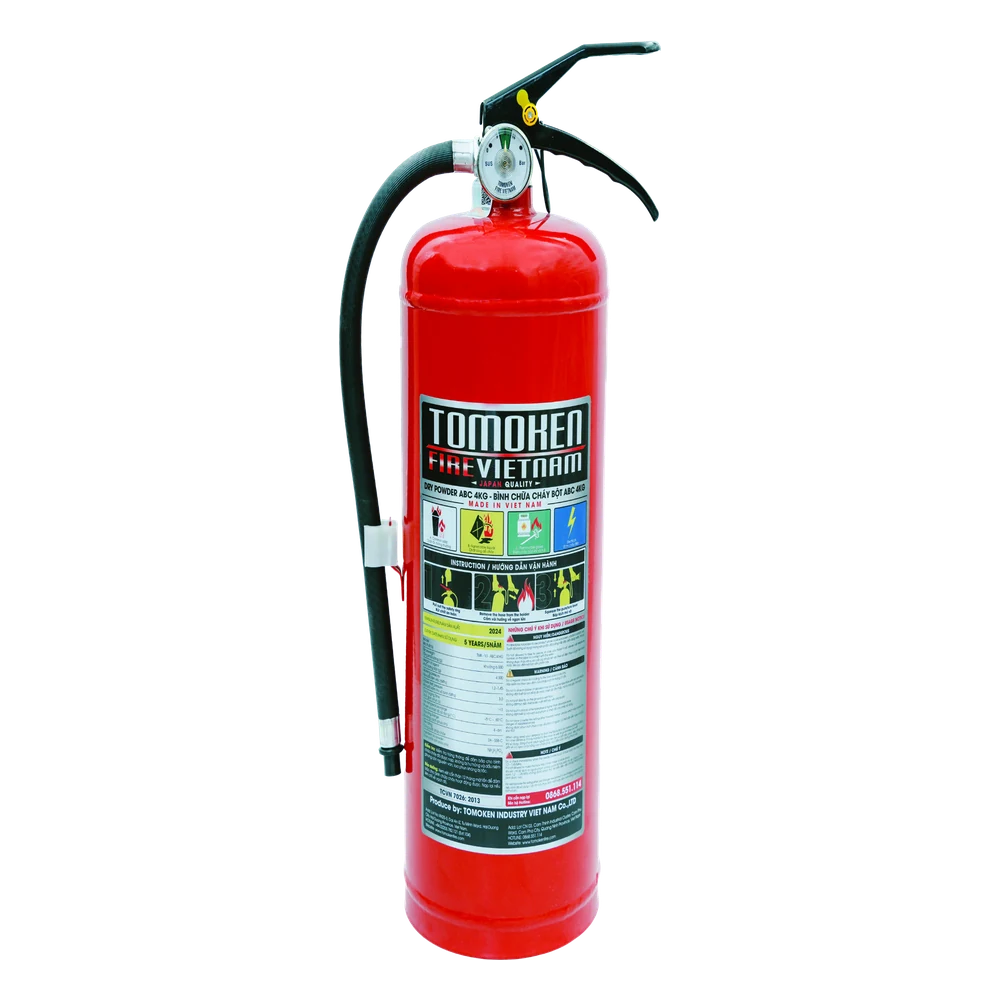 Bình bột ABC 4kg Tomoken