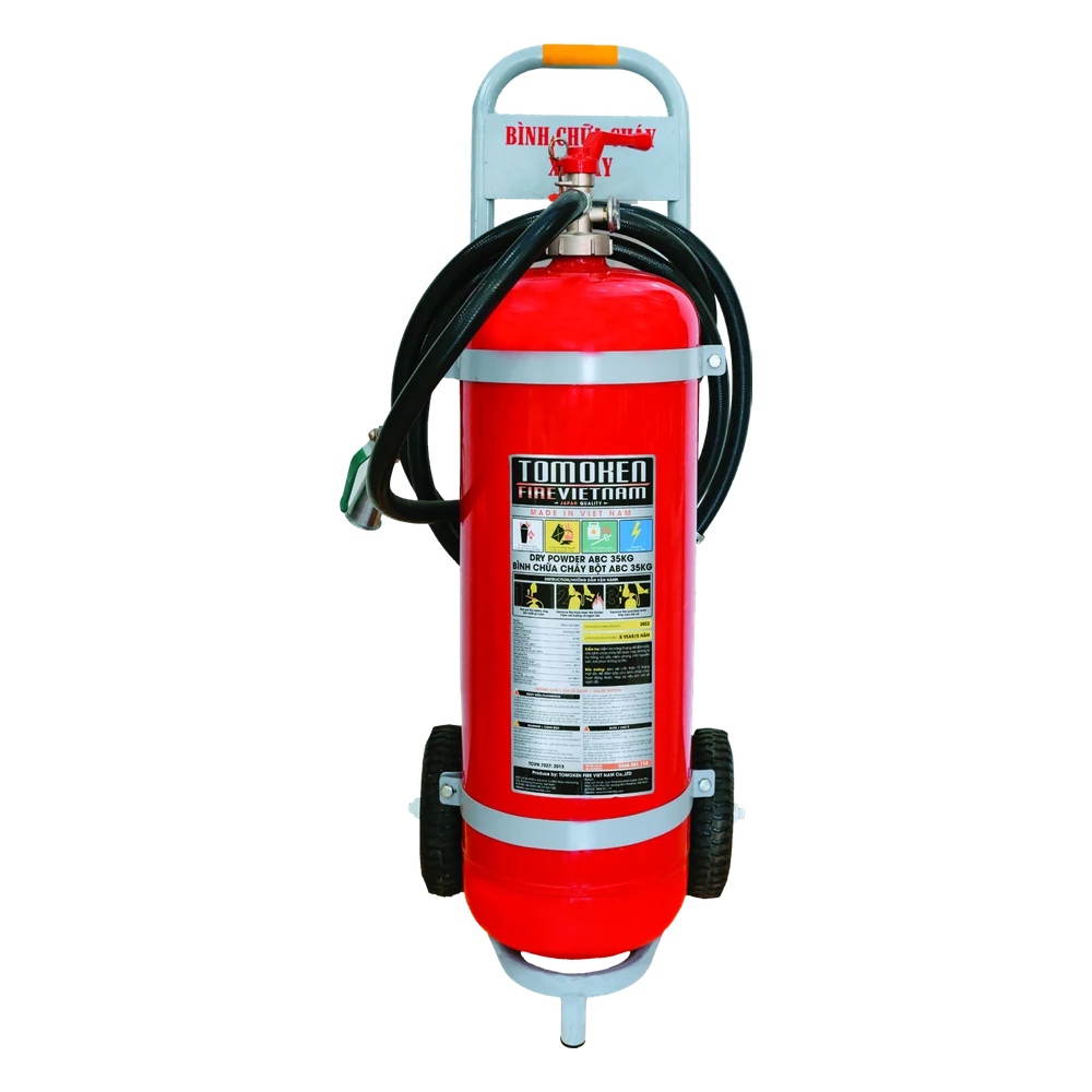 Bình bột ABC có bánh xe Tomoken