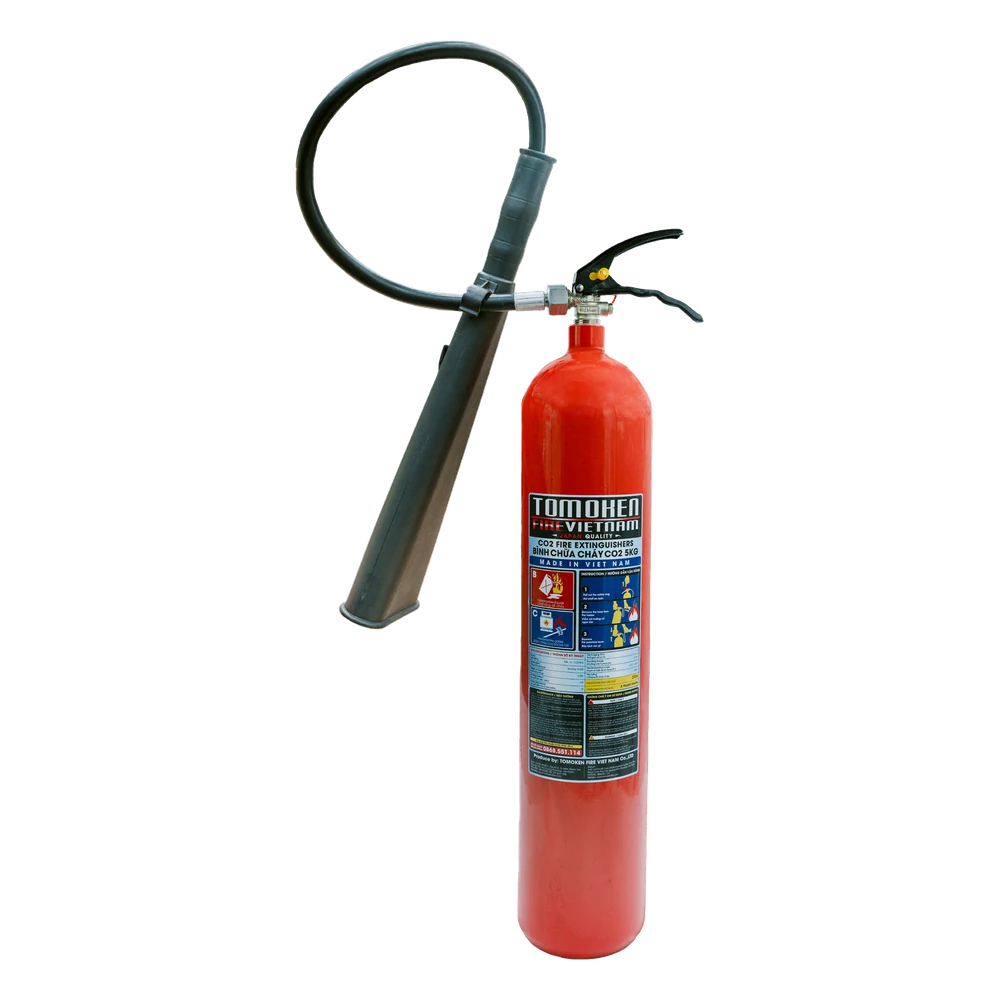 Bình chữa cháy CO2 5kg Tomoken